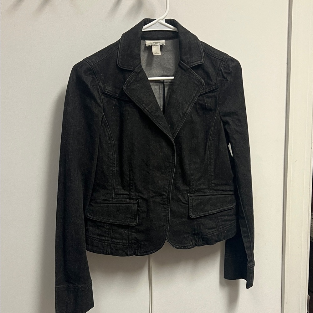 LOFT Dark Blazer Jacket